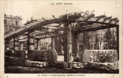 CPA Nice places Mozart Jardin of Provence