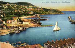 Nice CPA Entrance of the port Lympia Bay