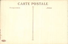 Nice CPA Seen from between the pines of the castle