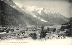 CPA Chamonix et le Mont Blanc