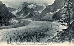 CPA Chamonix Mont Blanc Mer de glace