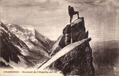 CPA Chamonix Sommet de l'aiguille de l'Est Alpinisme