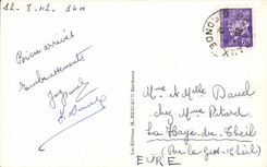 CPA Bordeaux the bridge Overall picture