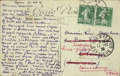 CPA Abbaye of Tamie Chaire of the church of Conflans whose manufacture is attribuee has a monk of Tamie