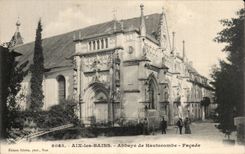 CPA Aix les Bains Abbey of Hautecombe Frontage