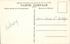 CPA Road of the collar of Aravis Tunnel and rocks of the head