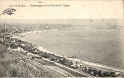 CPA Le Havre Panorama and the new dam