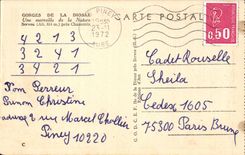 CPSM Falls of Diosaz Servoz close Chamonix