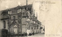 CPA Aix les Bains the abbey of Hautecombe