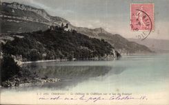 CPA Chindrieux the castle of Chatillon on the lake of Le Bourget