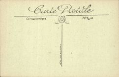 CPA Aix les Bains the large circle Living room of reading and correspondence