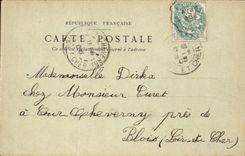 CPA Bozel and glaciers of the vanoise