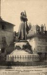 CPA Chambery Monument of the annexation the Savoyard one