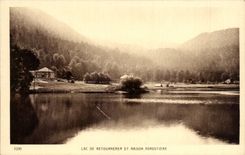 CPA Lake Retournemer and house forestiere