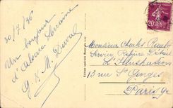 CPA Gerardmer the valley of the lakes seen of Hohneck