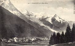 CPA Chamonix et le Mont Blanc