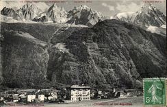 CPA Chamonix et les Aiguilles