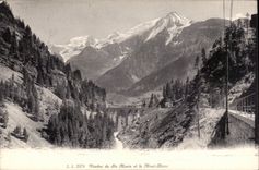 CPA Viaduct of co Marie and the Mount Blanc