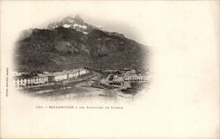 CPA Sallanches et les aiguilles de Varens