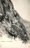 CPA Chamonix le mauvais pas alpinisme alpniste
