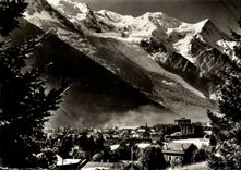 CPSM Chamonix et le Mont Blanc