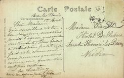 CPA Aix les Bains the castle of the rock of the king