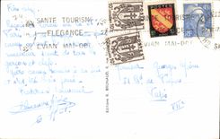 CPA Evian les Bains View taken lake