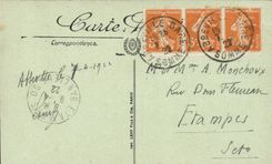 CPA Abbeville Church Saint Vulfran