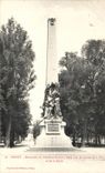 Nancy CPA Monument du President CArnot avec les statues de la paix et de la force