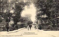 CPA Toul the Moselle door