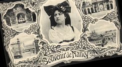 CPA Nancy Souvenir Folklore coiffe Costume