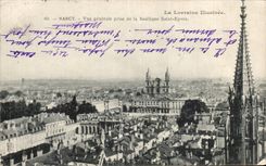 CPA Nancy Vue generale prise de la basilique Saint Epvre