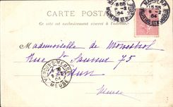 CPA Nancy Vue generale prise de la basilique Saint Epvre