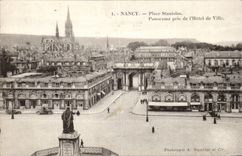 Nancy CPA Place Stanislas panorama pris de l'hotel de ville