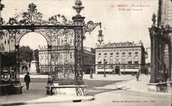 Nancy CPA Place Stanislas Grille Jean Lamour