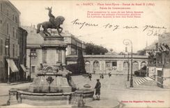 Nancy CPA Place Saint Epvre Statue de Rene II Palais du gouvernement
