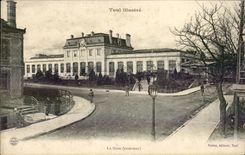 CPA Toul Train station