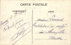 CPA Nancy Arc de Triomphe Rue Here