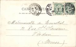 CPA Environs of Bridge has Mousson the church of Monsoon