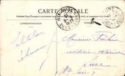 CPA Dieppe Statue of Duquesne