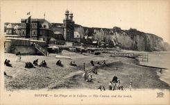 CPA Dieppe the beach and the casino