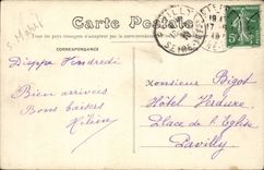 Dieppe CPA the castle and the Regina hotel seen of the gardens of the casino