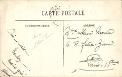 Dieppe CPA Panorama of the port taken of the church St Jacques