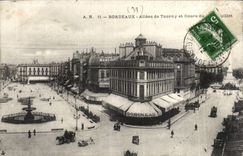 Gone CPA Bordeaux of Tourny and course of July XXX