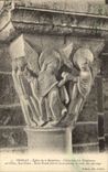 CPA Vezelay Eglise of the Madeleine Collection of the capitals Saint Pierre delivers its prison