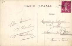 CPA Sens the central gate of the cathedral