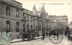 Paris CPA Elys3ee palace