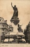 Paris CPA Places Republic