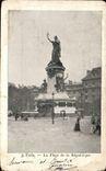 Paris CPA Places Republic