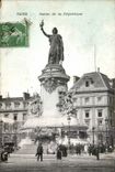 Paris CPA Statue of the Republic